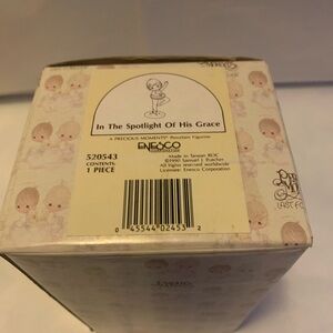 Enesco Precious Moments In The Spotlight Of His Grace' Figurine